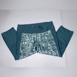 Under Armour Green Patterned Leggings